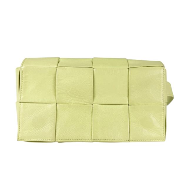 BOTTEGAVENETA ボッテガヴェネタ カセット ボディバッグ ライトライムイエロー 14063 ユニセックス【中古】 z3352