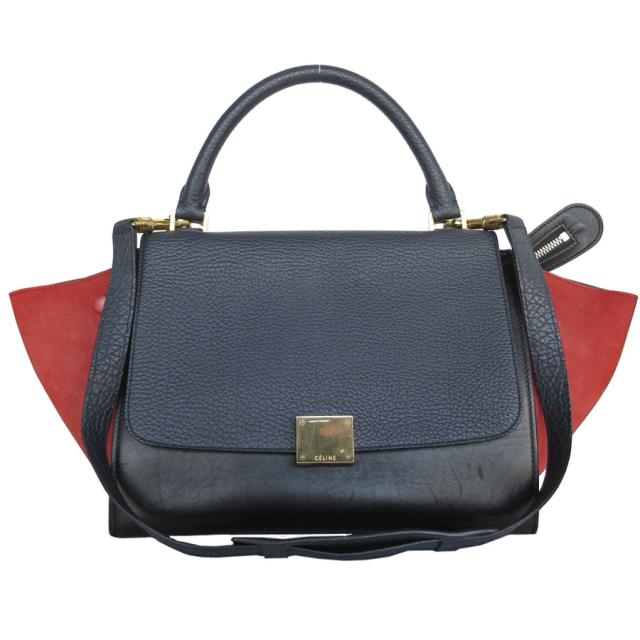CELINE セリーヌ トラペーズ ハンドバッグ ショルダーバッグ