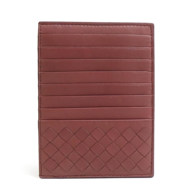 BOTTEGAVENETA ボッテガヴェネタ イントレチャート コインケース カードケース ブラウン 14057 ユニセックス【中古】 55874gの通販は