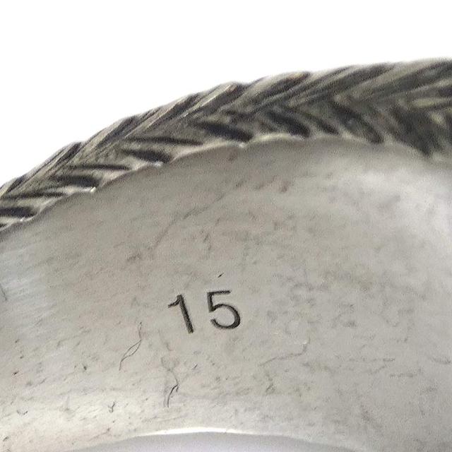 GUCCI グッチ インターロッキングG アラベスク リング・指輪 14号 シルバー 14069 レディース【中古】 55882gの通販は