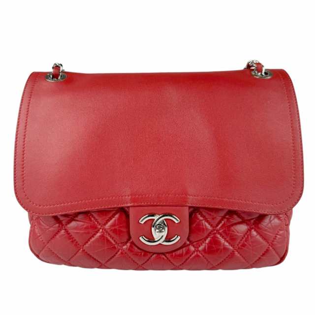 CHANEL シャネル ショルダーバッグ レッド 14060 レディース【中古】 n0921の通販は