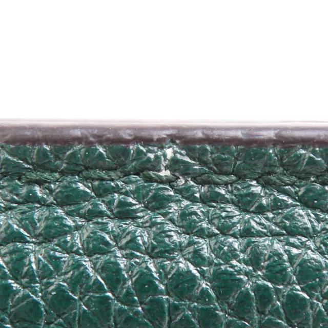 GUCCI グッチ 570660 二つ折り財布 チェーンウォレット ダークグリーン