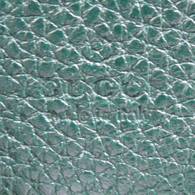 GUCCI グッチ 570660 二つ折り財布 チェーンウォレット ダークグリーン