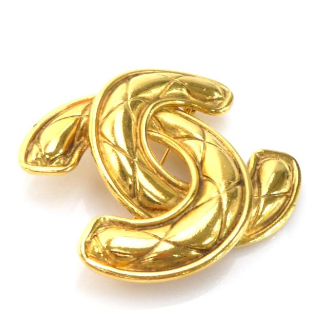 CHANEL シャネル ココマーク ブローチ ゴールド 14068 レディース 