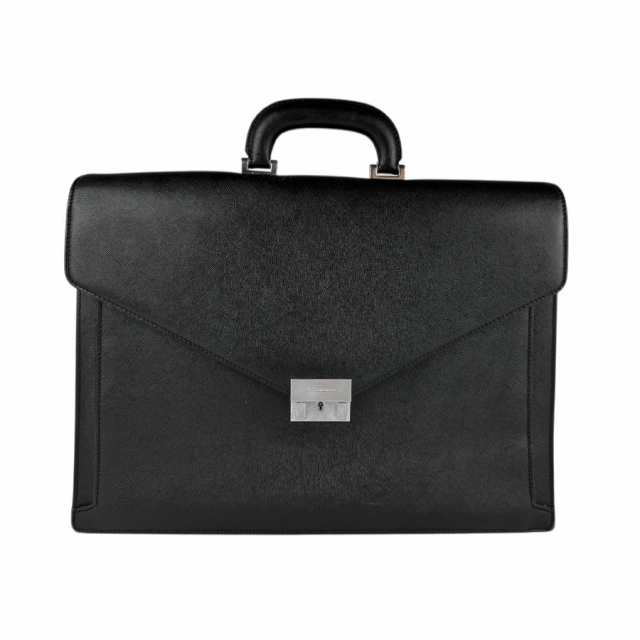 BURBERRY バーバリー ハンドバッグ ビジネスバッグ ブラック 14054 メンズ【中古】 z3603の通販は 10,074円