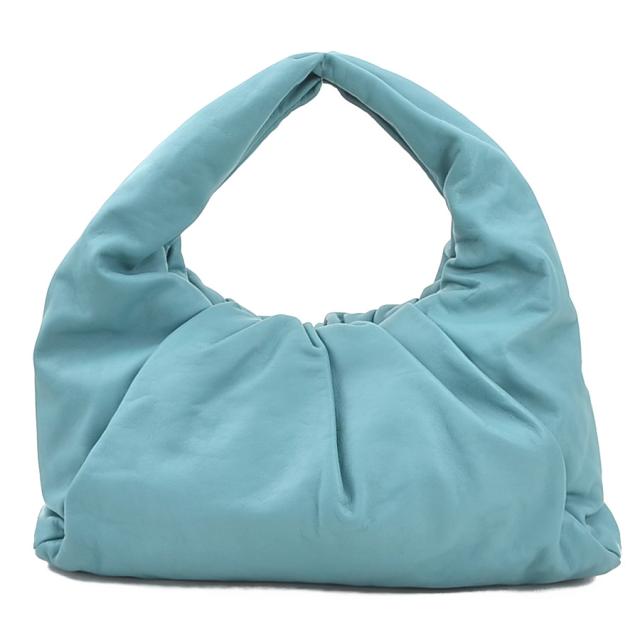 BOTTEGAVENETA ボッテガヴェネタ ザ ショルダーポーチ ショルダーバッグ ブルーグリーン 14065 レディース【中古】 e60011a