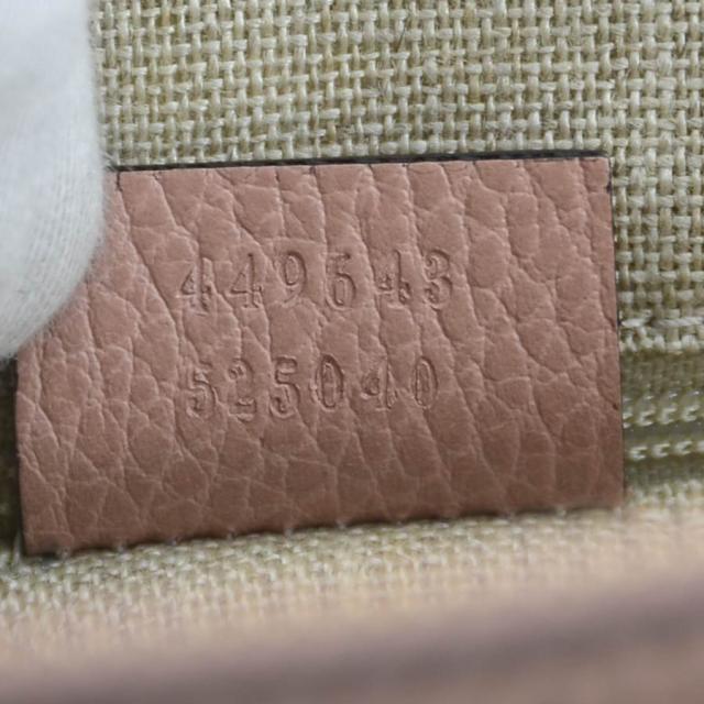 GUCCI グッチ バンブー 449643 ハンドバッグ ショルダーバッグ グレー