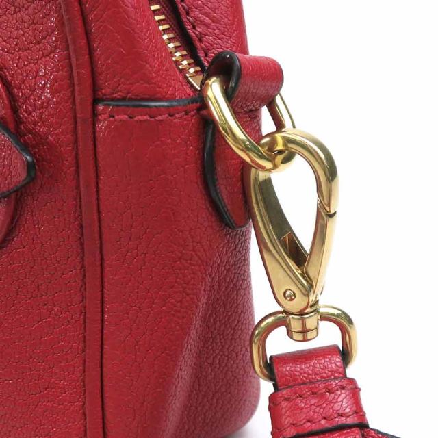 MIUMIU ミュウミュウ ショルダーバッグ レッド/ブラック/ホワイト