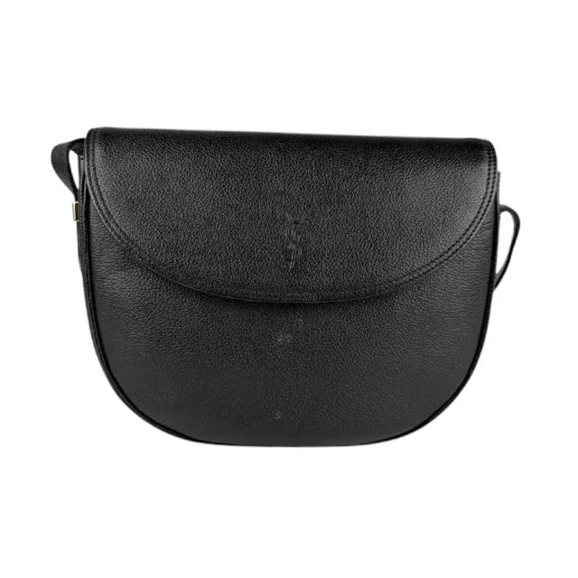 YVES SAINT LAURENT イヴ サンローラン ショルダーバッグ ブラック 14054 レディース【中古】 z3660の通販は