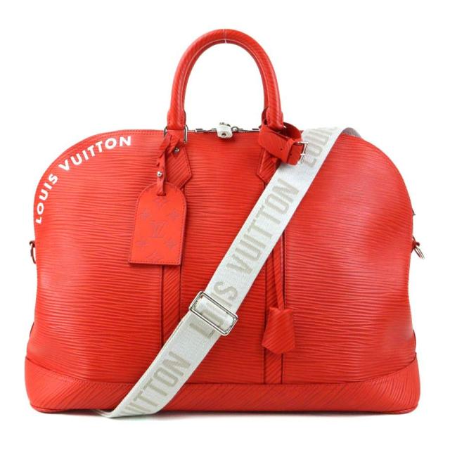 LOUIS VUITTON ルイ ヴィトン アルマ トラベルGM エピ XL M23717 ボストンバッグ ショルダーバッグ トラベルバッグ レッド 14060 ユニセックス【中古】 90021g