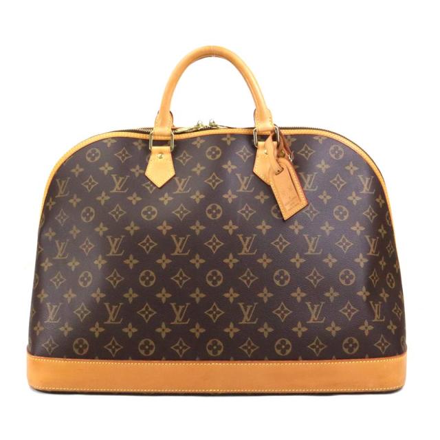 LOUIS VUITTON ルイ ヴィトン アルマ ヴォワヤージュMM M41446 ハンドバッグ ボストンバッグ ブラウン 14057 ユニセックス【中古】 90022i
