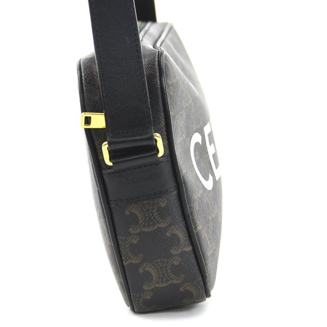 CELINE セリーヌ ミディアム メッセンジャーバッグ トリオンフ 194502 ショルダーバッグ ブラック 14054 ユニセックス【中古】 90027k CELINE セリーヌ ミディアム メッセンジャーバッグ トリオンフ 194502