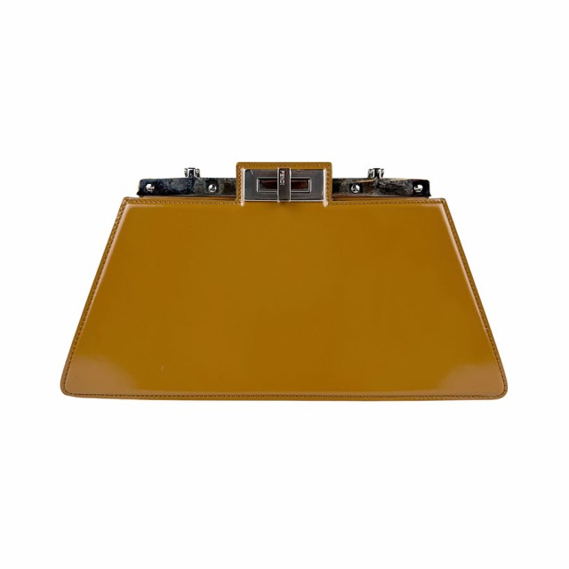 FENDI フェンディ ピーカブー カット ミディアム 8BN340-ANSC ショルダーバッグ ブラウン 14057 レディース【中古】 n1034