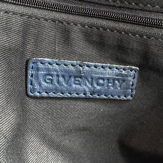 GIVENCHY ジバンシィ ナイチンゲール ハンドバッグ ネイビー 14066 レディース【中古】 z3696の通販は