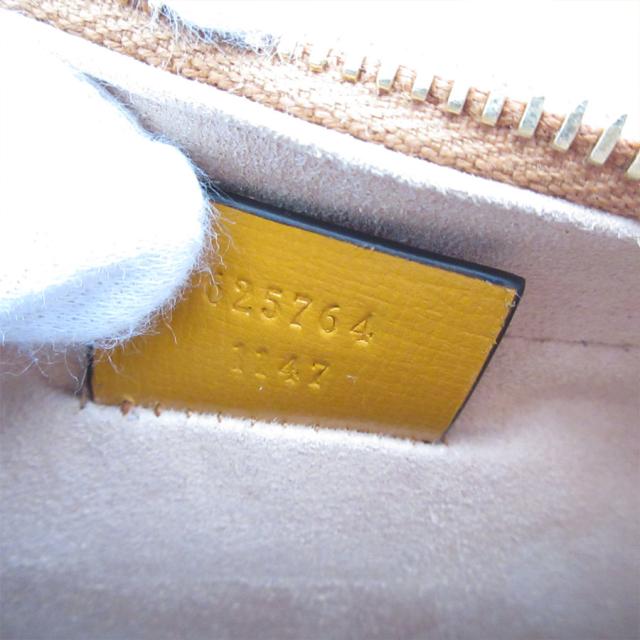 GUCCI グッチ 625764 クラッチバッグ ベージュ/ブラウン/イエロー