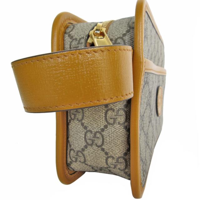 GUCCI グッチ 625764 クラッチバッグ ベージュ/ブラウン/イエロー