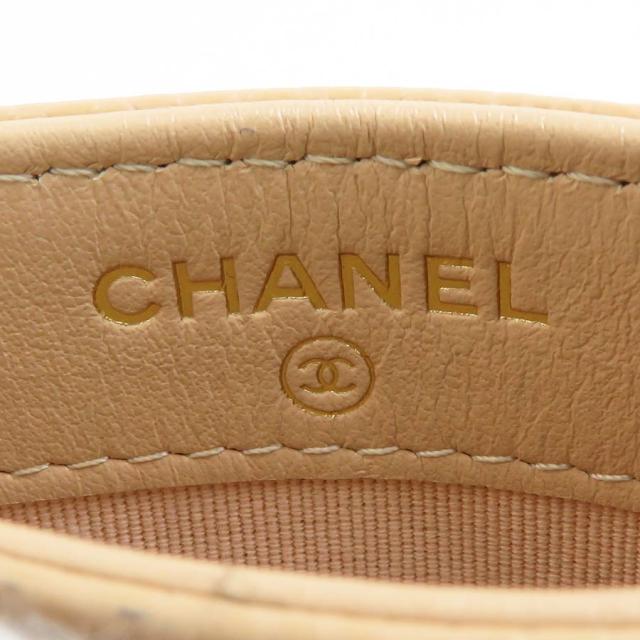 CHANEL シャネル マトラッセ カードケース ベージュ 14059 レディース【中古】 e60063j CHANEL シャネル マトラッセ カードケース ベージュ 14059 レディース