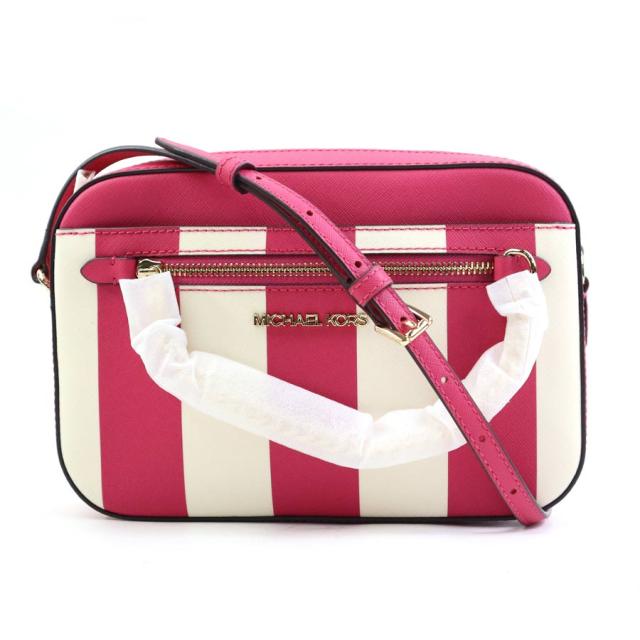 Michael Kors マイケルコース ショルダーバッグ ピンク×ホワイト 14061 レディース【中古】 r10407k