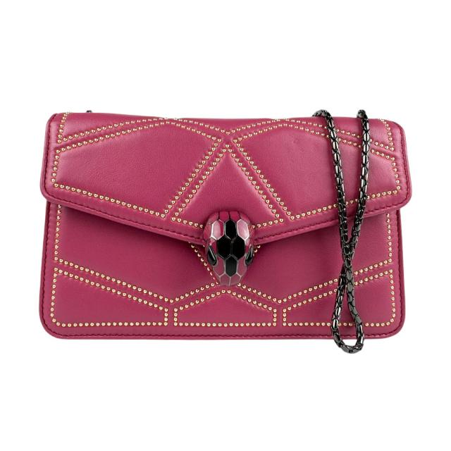 BVLGARI ブルガリ セルペンティ フォーエバー ショルダーバッグ レザー