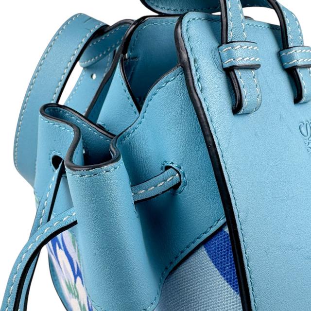 LOEWE ハンモック ショルダーバッグ ハンドバッグ 2WAY 水色 楽天市場】ロエベ ハンモック スモール ハンドバッグ ショルダーバッグ