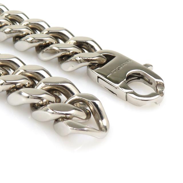 フェンディ FENDI ネックレス バゲット 喜平 チェーン シルバー FENDI