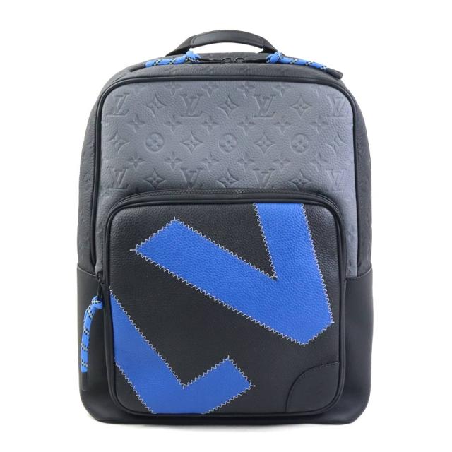 LOUIS VUITTON ルイ ヴィトン ディーン・バックパック デイ ブレイク M59924 リュック ブラック×ブルー 14054 メンズ【中古】 90053g