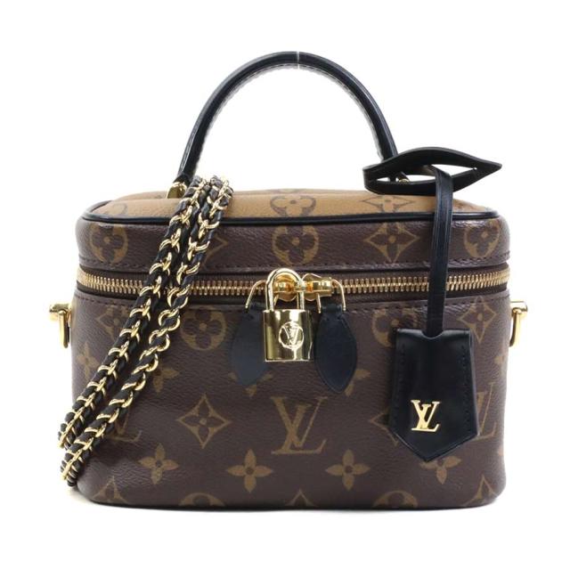 LOUIS VUITTON ルイ ヴィトン ヴァニティNV PM ショルダーバッグ バニティバッグ ブラウン 14057 レディース【中古】 90060a