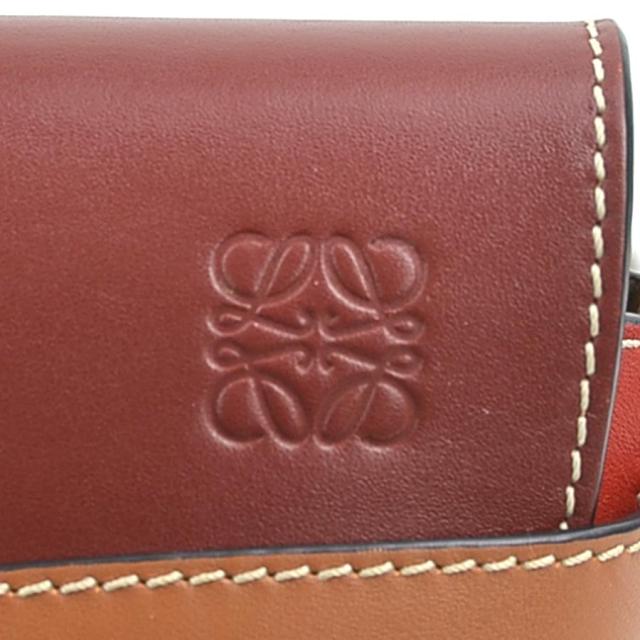 LOEWE ロエベ ゲート ミニ 斜め掛けショルダーバッグ バーガンディ