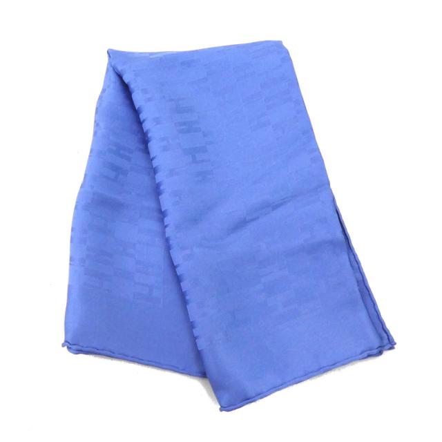 HERMES エルメス プチカレ スカーフ ブルー 14067 レディース【中古】 e60138a HERMES エルメス プチカレ スカーフ ブルー 14067 レディース【中古