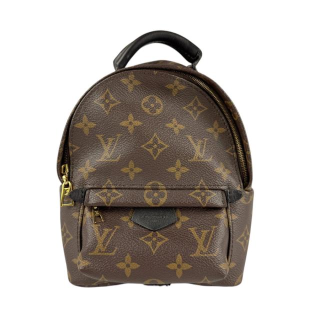 LOUIS VUITTON ルイ ヴィトン パームスプリングス バックパックMINI M44873 リュック ブラウン 14057 レディース【中古】 z4187