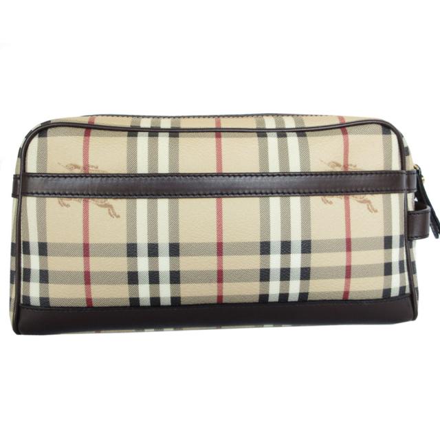 裕　Burberrys クラッチバッグ ポーチ ノバチェック BURBERRY ノバチェック クラッチバッグ バーバリー ポーチ