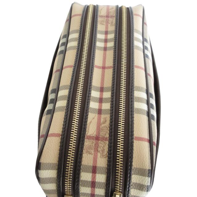 BURBERRY バーバリー ノバチェック クラッチバッグ ベージュ/マルチ