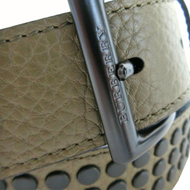 BURBERRY バーバリー ベルト カーキ/ブラック 14058 メンズ【中古】 s0589a BURBERRY バーバリー ベルト カーキ/ブラック 14058 メンズ【中古】 s0589a