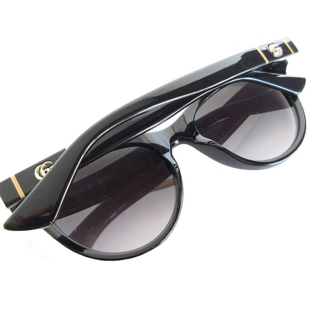 GUCCI グッチ GGマーモント サングラス ブラック/ゴールド 14054 ユニセックス【中古】 s0590a GUCCI グッチ GGマーモント サングラス ブラック/ゴールド 14054 ユニ