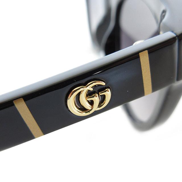GUCCI グッチ GGマーモント サングラス ブラック/ゴールド 14054 ユニ