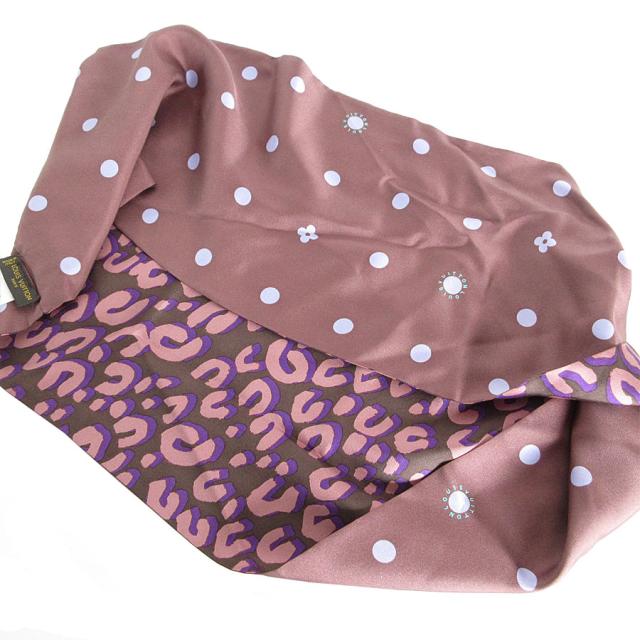 ルイヴィトン スヌード スカーフ レオパード ドット 水玉 (箱あり) ルイヴィトン スヌード スカーフ レオパード ドット 水玉 (箱あり