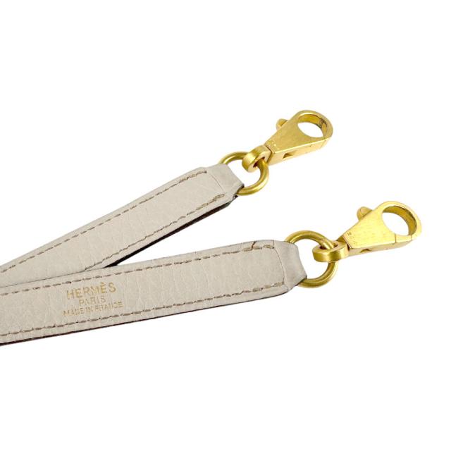 HERMES エルメス ケリー用 ボリード用 ショルダーストラップ グレージュ 14059 ユニセックス【中古】 z4232 HERMES エルメス ケリー用 ボリード用 ショルダーストラップ