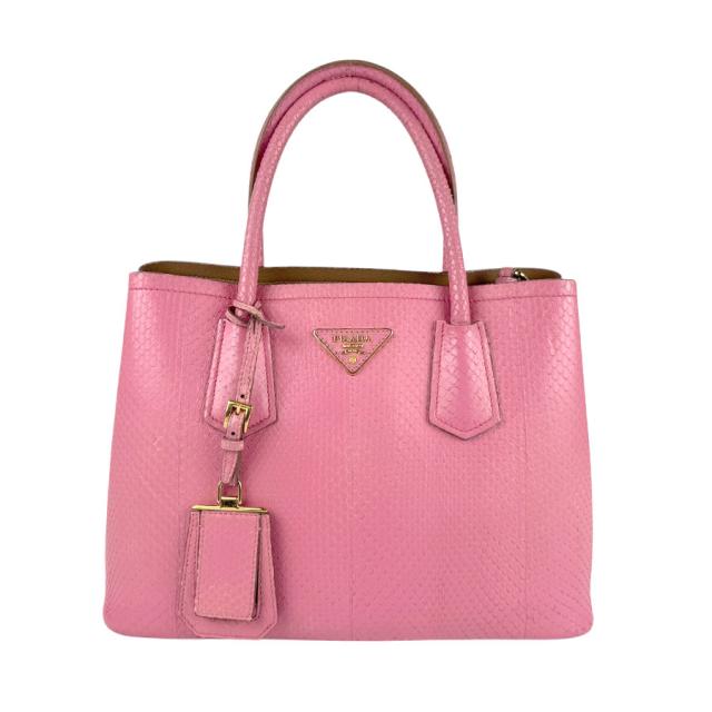 プラダ ハンドバッグ - ライトピンク PRADA カナパ ラージ 大 