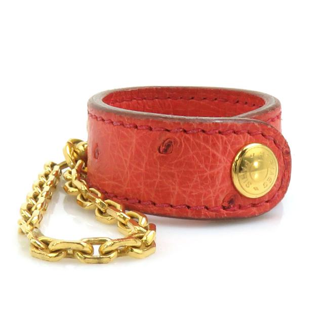 HERMES エルメス  グローブホルダー ピンク 14061 レディース【中古】 h30991g