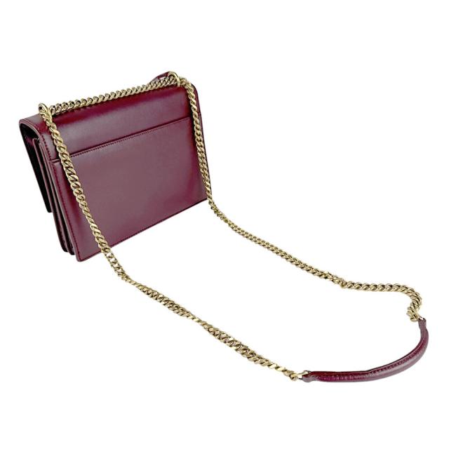 SAINT LAURENT サンローラン 442906 ショルダーバッグ ボルドー 14070