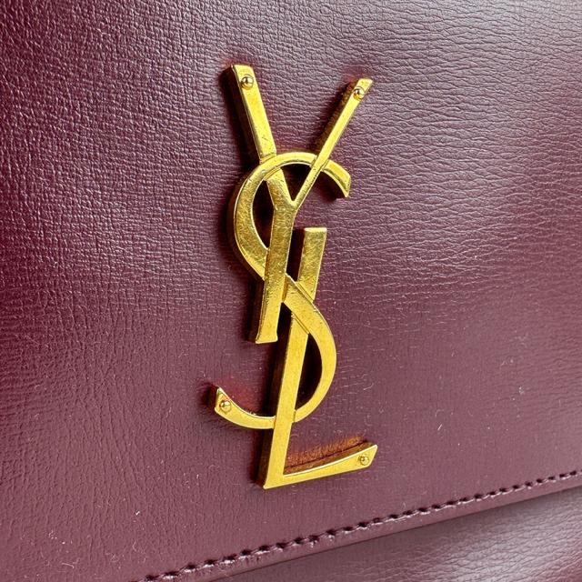 SAINT LAURENT サンローラン 442906 ショルダーバッグ ボルドー 14070