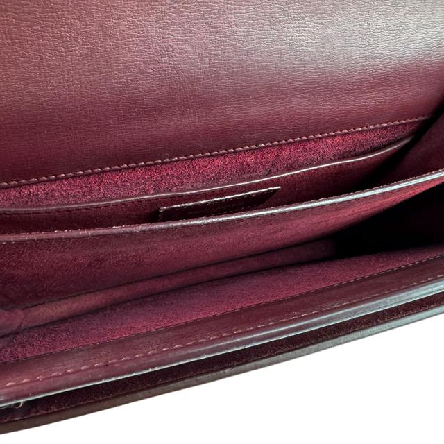 SAINT LAURENT サンローラン 442906 ショルダーバッグ ボルドー 14070 レディース【中古】 z4327 SAINT LAURENT サンローラン 442906 ショルダーバッグ ボルドー 14070