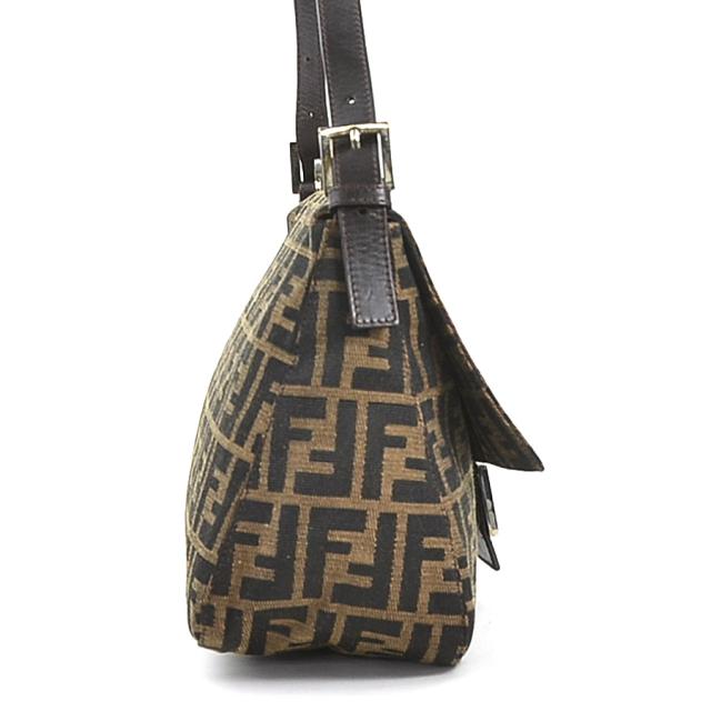 FENDI フェンディ マンマバケット ズッカ ショルダーバッグ ブラウン 14057 レディース【中古】 e60171g FENDI フェンディ マンマバケット ズッカ ショルダーバッグ ブラウン