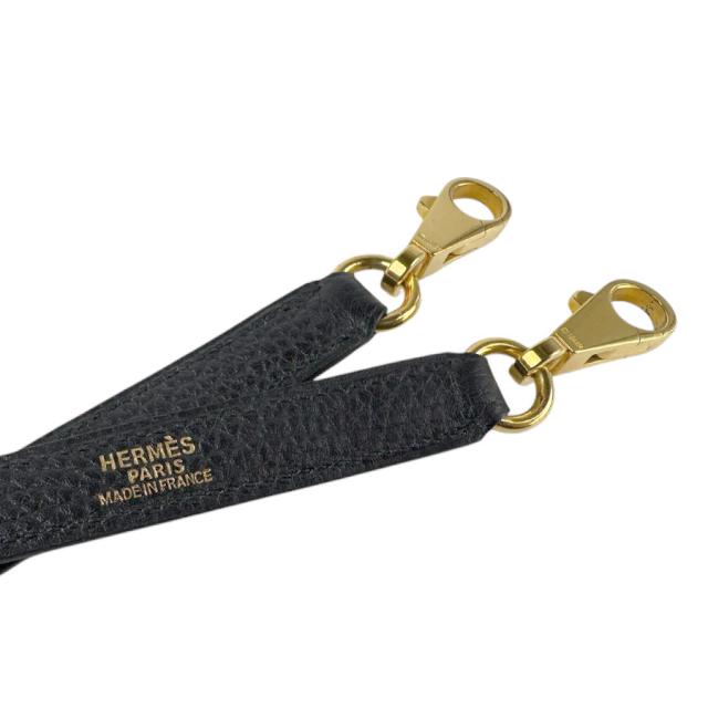 HERMES エルメス ケリー用 ボリード用 ショルダーストラップ ブラック