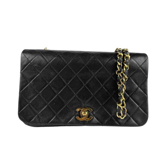 CHANEL シャネル ショルダーバッグ ブラック 14054 レディース【中古】 z4276