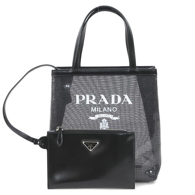 PRADA プラダ ハンドバッグ ブラック 14054 レディース【中古】 e60195k