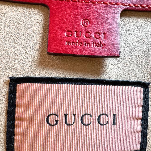 GUCCI グッチ 429004 ショルダーバッグ レッド 14060 メンズ【中古