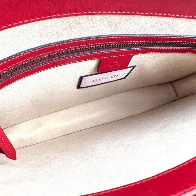 GUCCI グッチ 429004 ショルダーバッグ レッド 14060 メンズ【中古