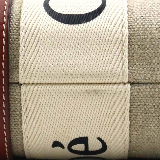 Chloe クロエ WOODY スモール ハンドバッグ ショルダーバッグ ベージュ×ブラウン 14059 レディース【中古】 h31004g Chloe クロエ WOODY スモール ハンドバッグ ショルダーバッグ ベージュ