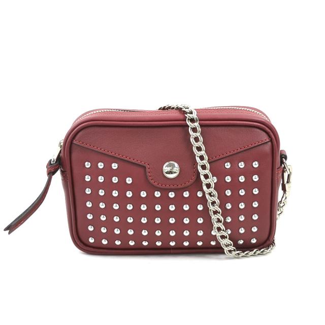 Longchamp ロンシャン ショルダーバッグ ダークレッド 14060 レディース【中古】 h31006k
